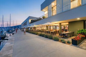 Front of property - evening/night
