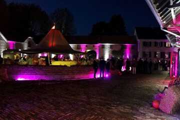 Front of property - evening/night