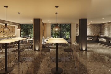 Breakfast area