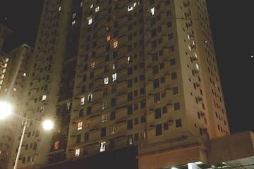 Front of property - evening/night