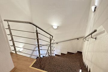Handrails in stairways
