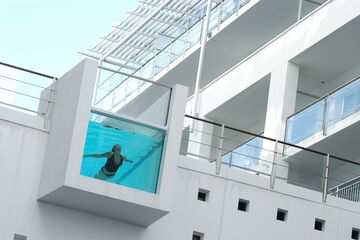 Rooftop pool