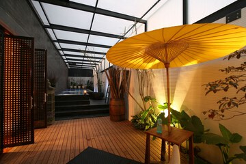 Courtyard view