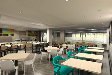 Breakfast area