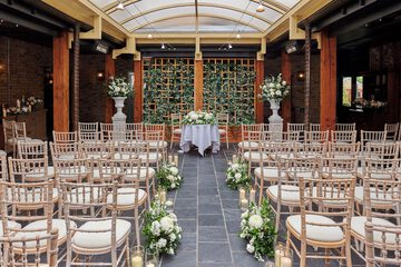 Indoor wedding