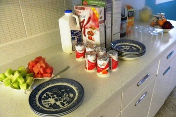Breakfast buffet