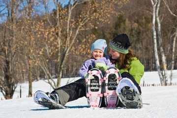Snowshoeing