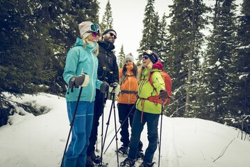 Snowshoeing