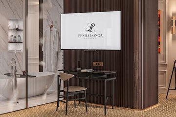 In-room business center