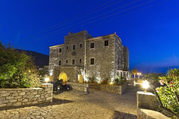 Front of property - evening/night