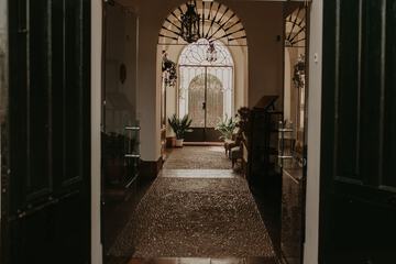 Interior entrance