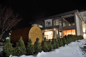 Front of property - evening/night