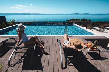 Rooftop pool