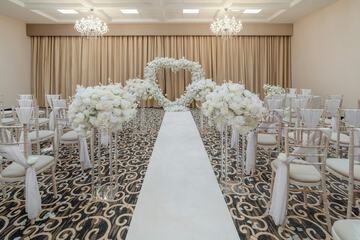 Indoor wedding