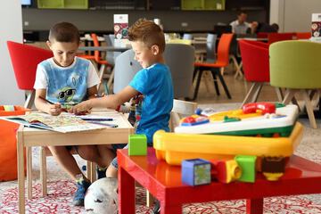 Children's play area - indoor
