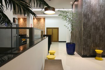 Lobby sitting area