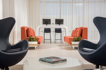 Lobby sitting area