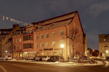 Front of property - evening/night
