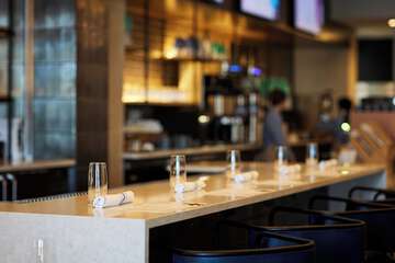 Breakfast area