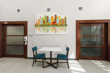 Breakfast area