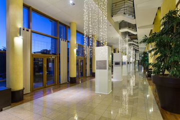 Interior entrance