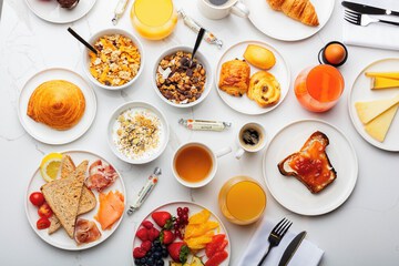 Breakfast buffet