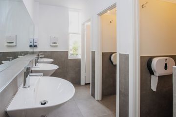 Shared bathroom