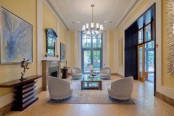 Interior entrance