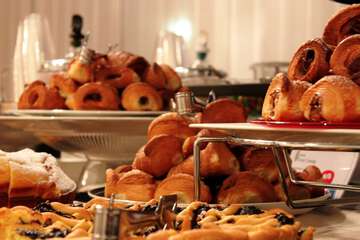 Breakfast buffet