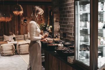 Breakfast area