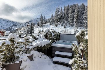Private spa tub