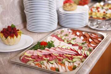Breakfast buffet