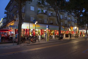 Front of property - evening/night