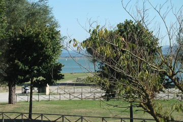 outside