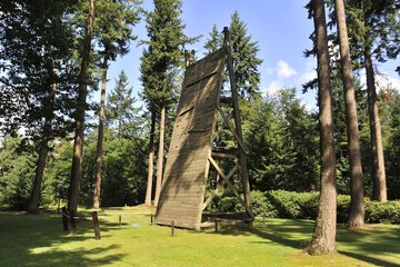 Outdoor rock climbing