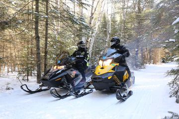Snowmobiling