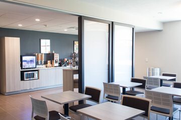 Breakfast area