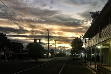 Front of property - evening/night