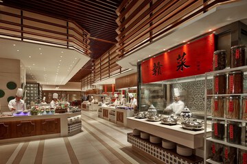 Breakfast buffet