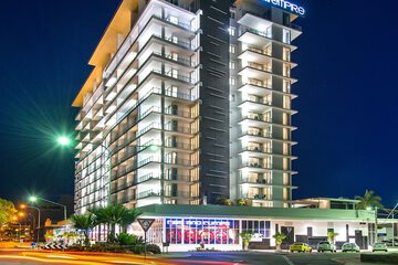 Front of property - evening/night