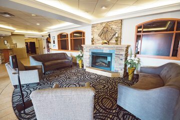 Lobby sitting area