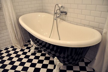 Deep soaking bathtub