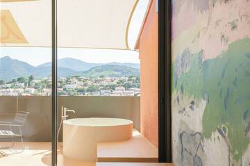 Deep soaking bathtub