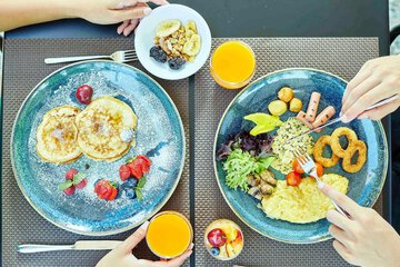 Breakfast area