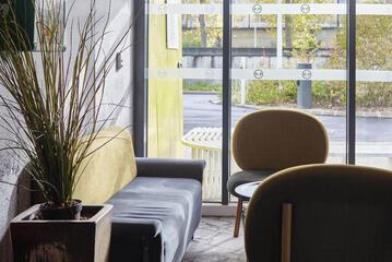 Lobby sitting area