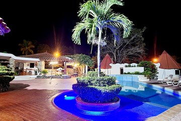 Front of property - evening/night