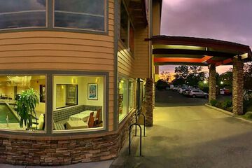 Front of property - evening/night