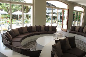 Lobby sitting area