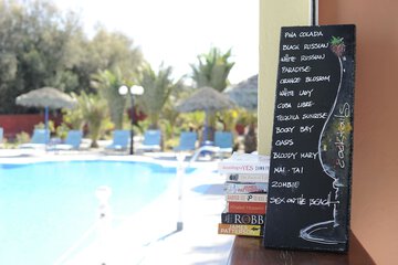 Poolside bar
