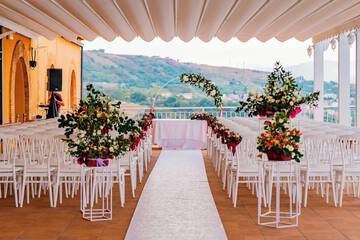 Indoor wedding